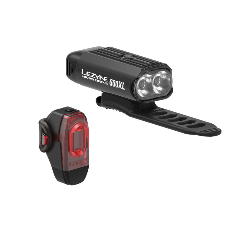 Коплект светлини LEZYNE MICRO DRIVE 600XL / KTV PAIR