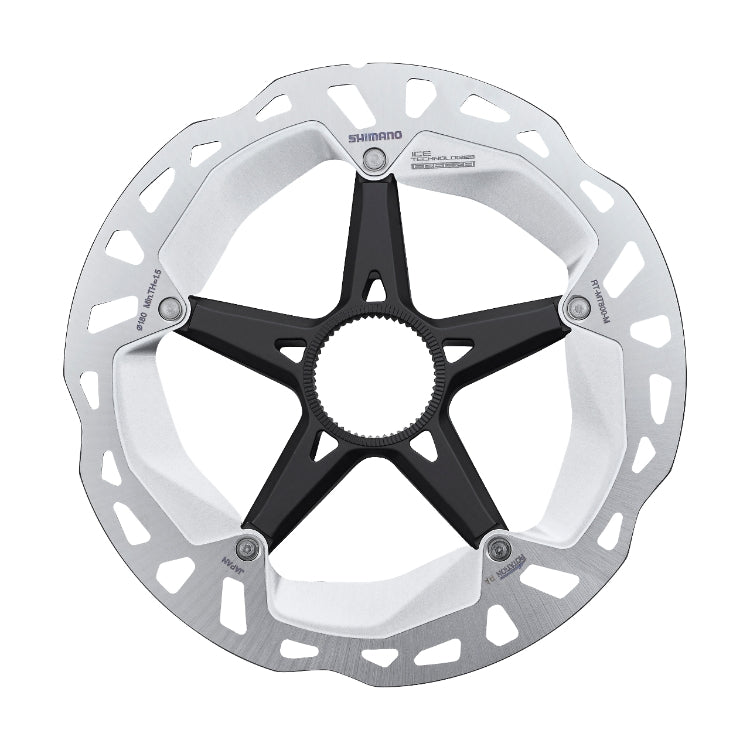 РОТОР ЗА ДИСКОВА СПИРАЧКА SHIMANO RT-MT800, С ЛОК РИНГ(EXTERNAL SERRATION), ИНД.ОПАКОВКА