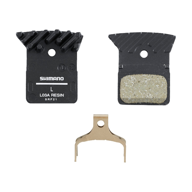 НАКЛАДКИ SHIMANO (L03A) С ОРЕБРЯВАНЕ И ПРУЖИНА