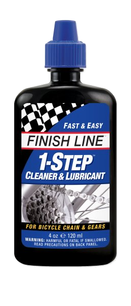 Смазка за вериги FINISH LINE Две в едно 1-Step ™