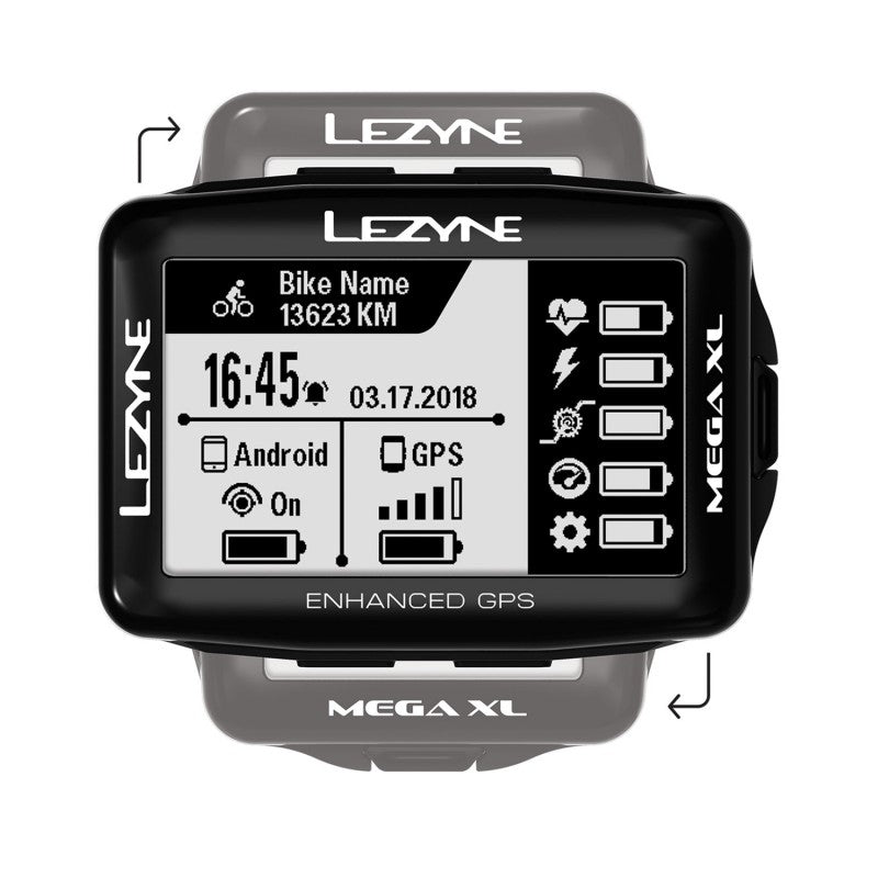 Компютър за колоездене LEZYNE MEGA XL GPS
