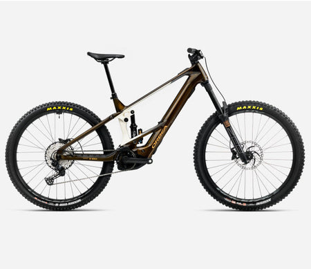 Orbea Wild M20 M Caramel Carbon View Cream White