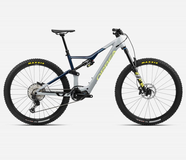Електрически велосипед ORBEA RISE H10 L Iceberg Grey-Moondust Blue