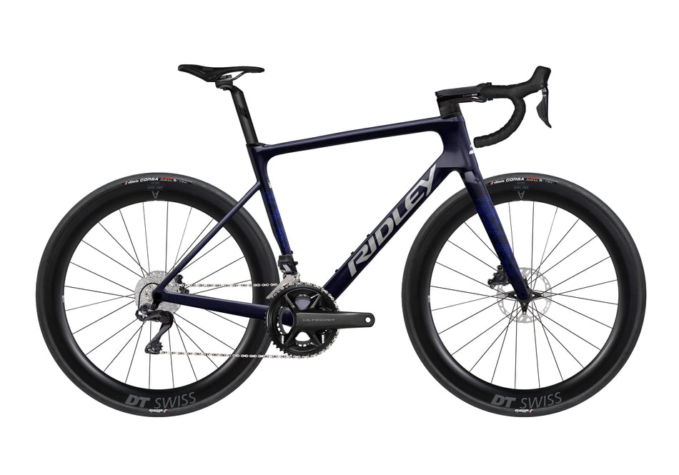 Шосеен велосипед Ridley Falcn Ultegra Di2 — 2026 — Dark Indigo / Silver