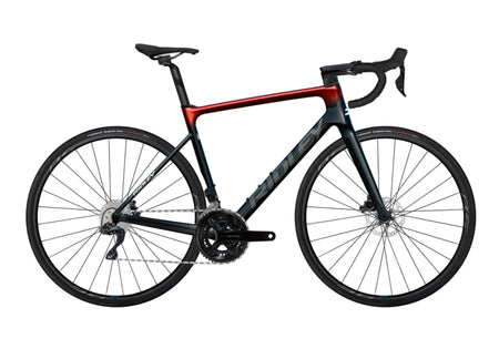 Ridley Falcn 105 Di2 — Black/White/Candy Red Metallic