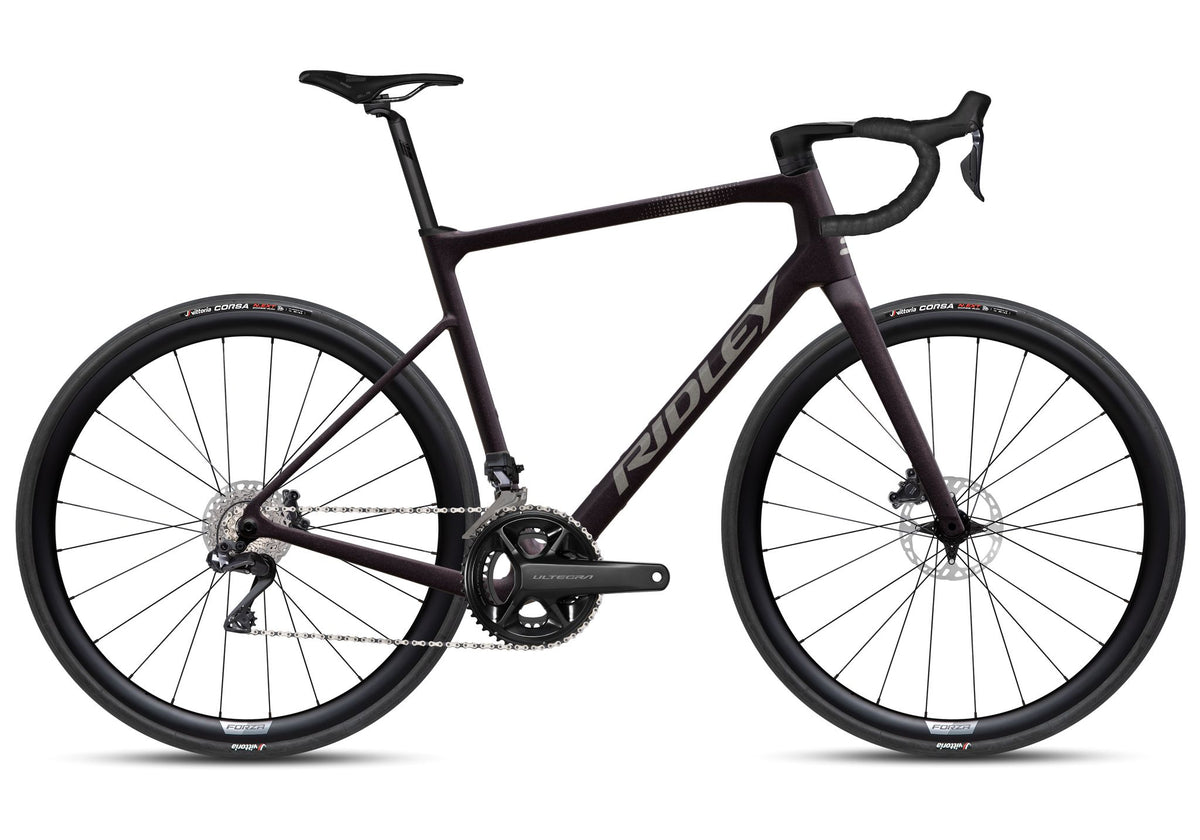 Шосеен велосипед Ridley Grifn Ultegra Di2 — 2026 — Dark Plum Metallic/Autumn Grey Metallic