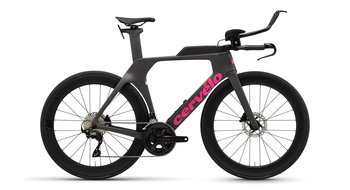 ТТ / триатлон велосипед Cervélo P-Series 105 Haleakala — цял велосипед / рамков комплект