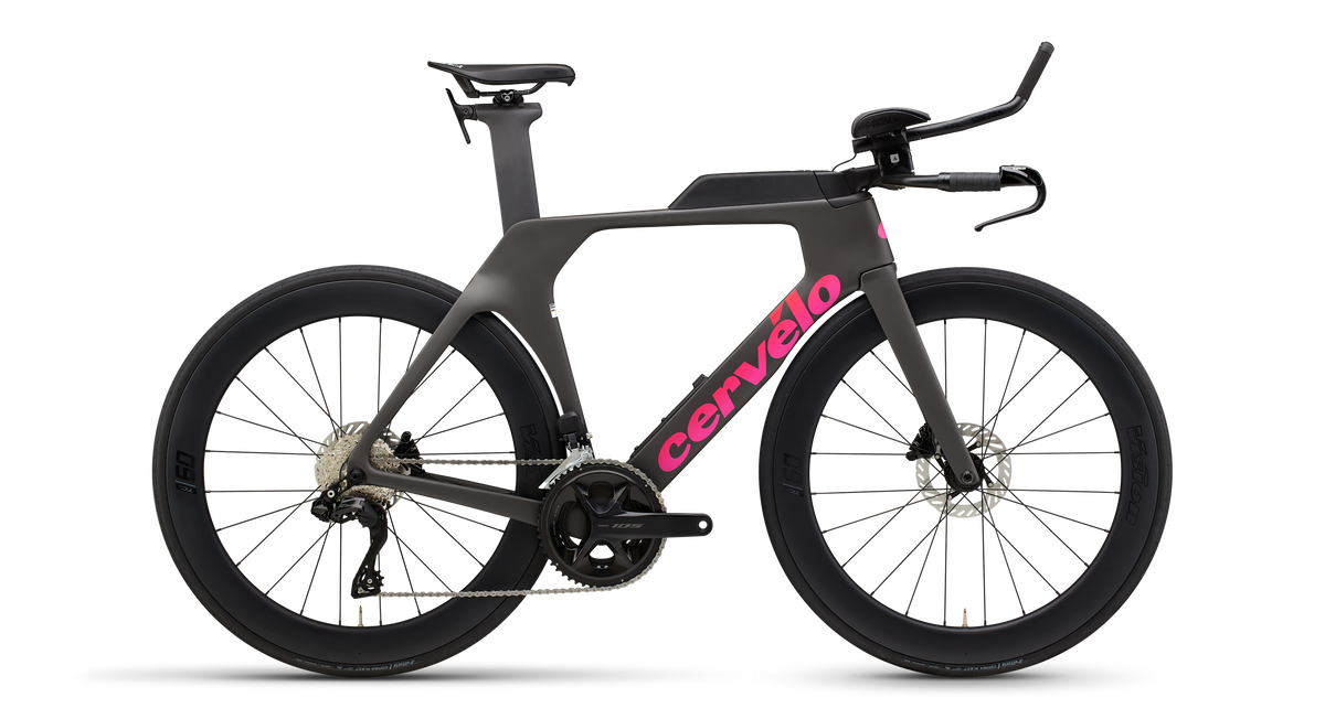 ТТ / триатлон велосипед Cervélo P-Series 105 Di2 Haleakala — цял велосипед / рамков комплект