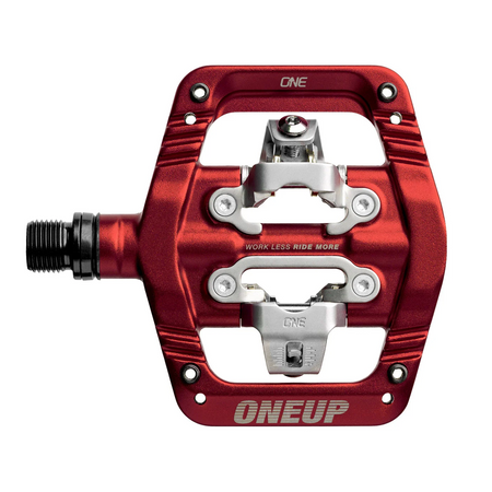 ONEUP Clip Pedals Red