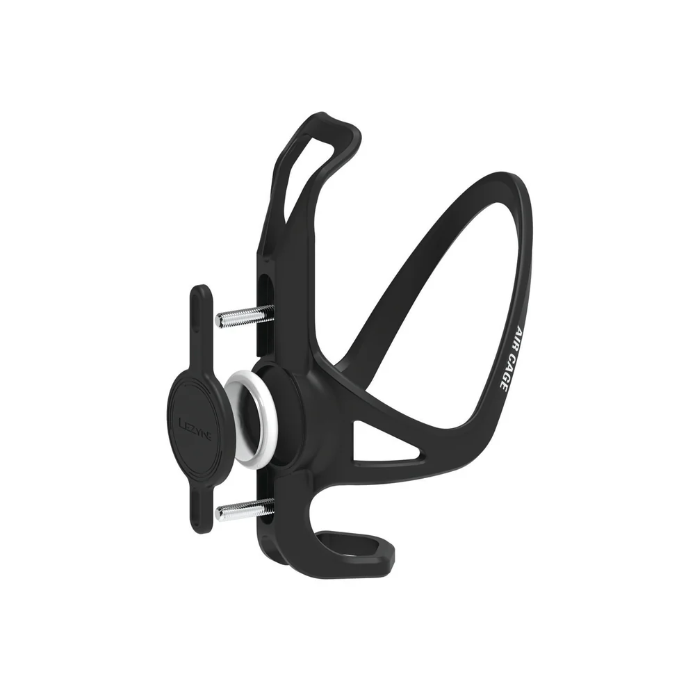 LEZYNE Matrix Air Cage (Stealth Apple AirTag) Bottle Cage Black