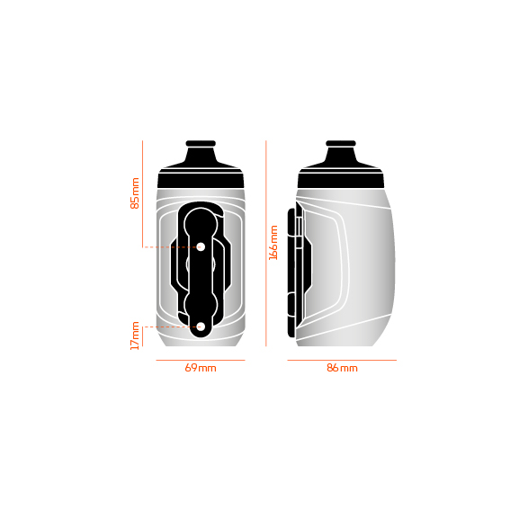 FIDLOCK Twist Bottle 450 Kids + Bike Base V2