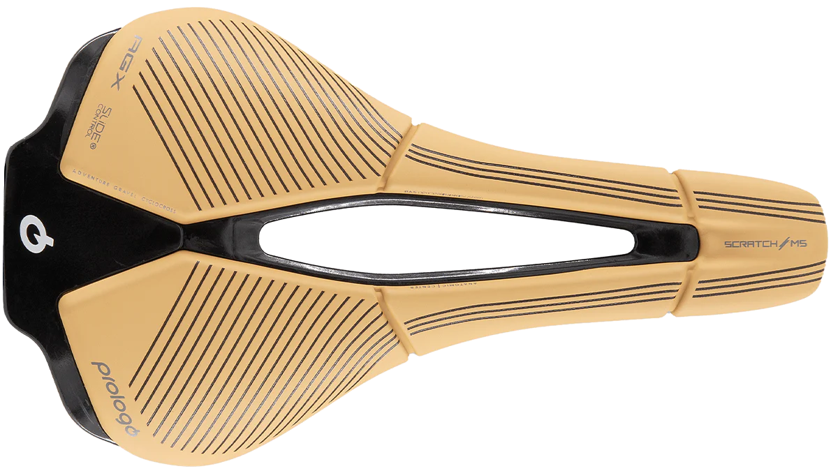 PROLOGO SCRATCH M5 PAS AGX NACK W/Slide Control Light Brown Saddle