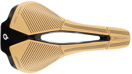 PROLOGO SCRATCH M5 PAS AGX NACK W/Slide Control Light Brown Saddle