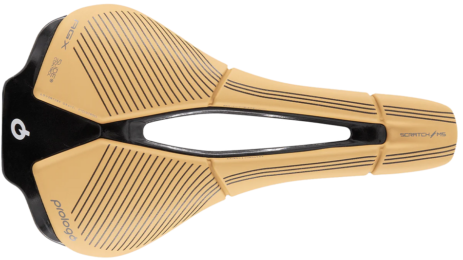 PROLOGO SCRATCH M5 PAS AGX NACK W/Slide Control Light Brown Saddle