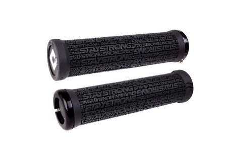 ODI Stay Strong v2.1 Lock-On Black Grips
