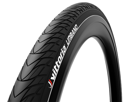 VITTORIA Urbano 700x28c rigid full black Reflective Tire