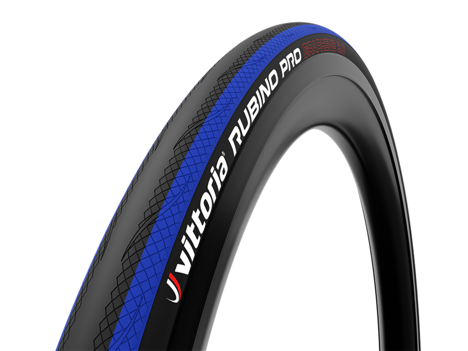 VITTORIA Rubino Pro IV 700x25c fold blk blue blk G2.0 Tire