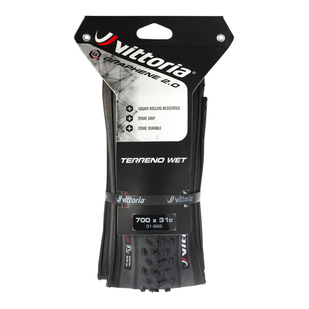 VITTORIA Terreno Wet 700x38 Gravel anth-blk-blk G2.0 Tire