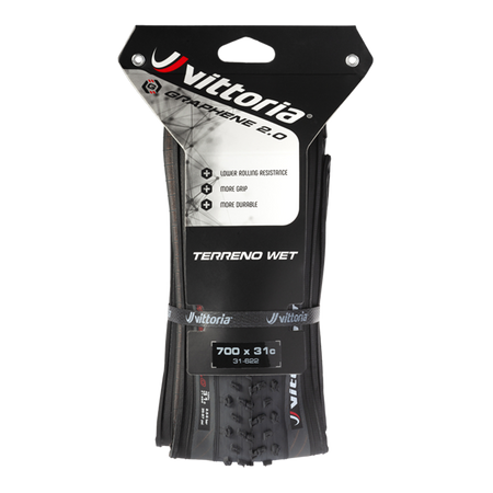 VITTORIA Terreno Wet 700x38 Gravel anth-blk-blk G2.0 Tire