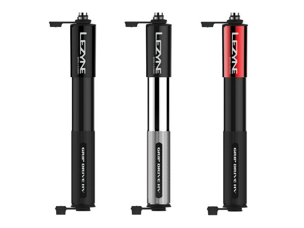 LEZYNE GRIP DRIVE HV M Silver Hand Pump