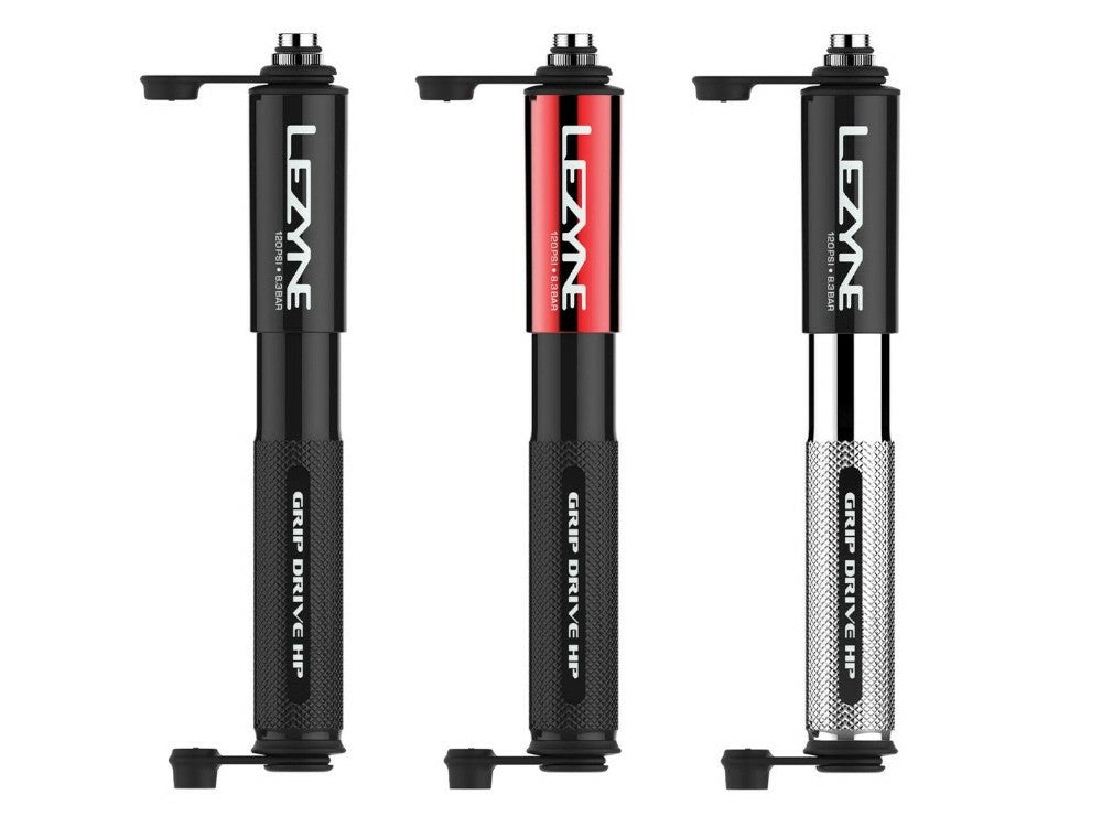 LEZYNE GRIP DRIVE HP M Silver Hand Pump