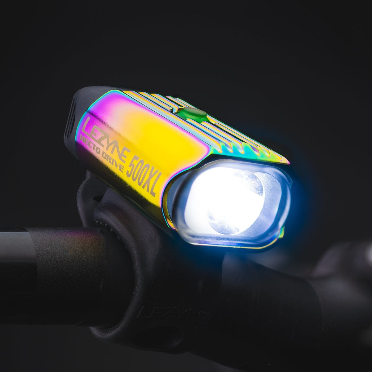 LEZYNE HECTO DRIVE 500XL Neo Metallic Bike Light