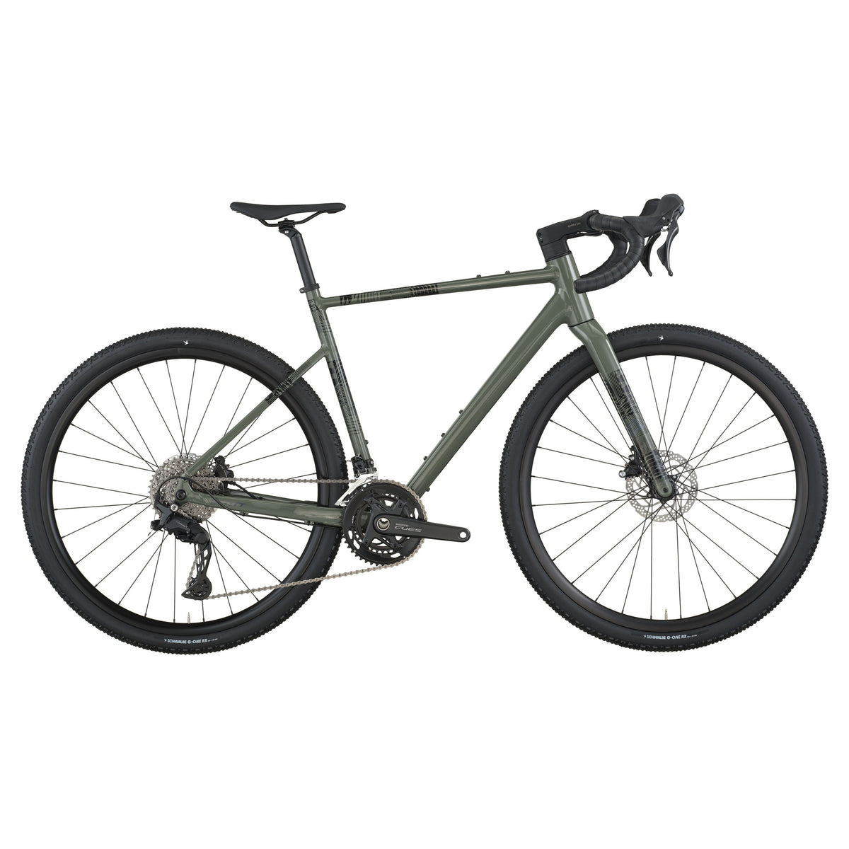 Гравел велосипед Scott Speedster Gravel 20 Wenge Green 2026 — цял велосипед / рамков комплект