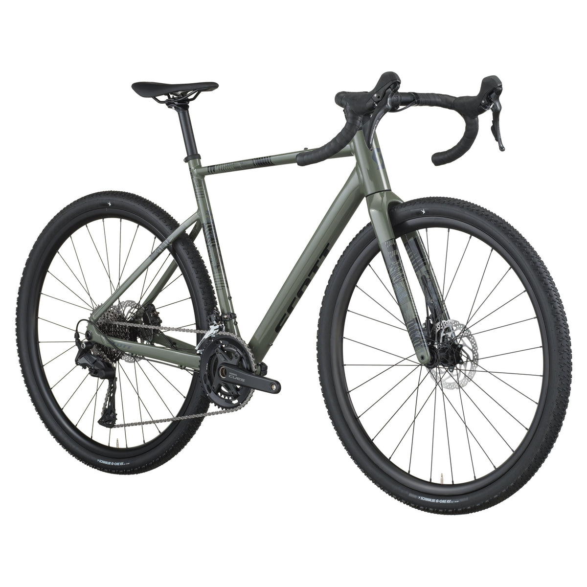 Гравел велосипед Scott Speedster Gravel 20 Wenge Green 2026 — изглед 2