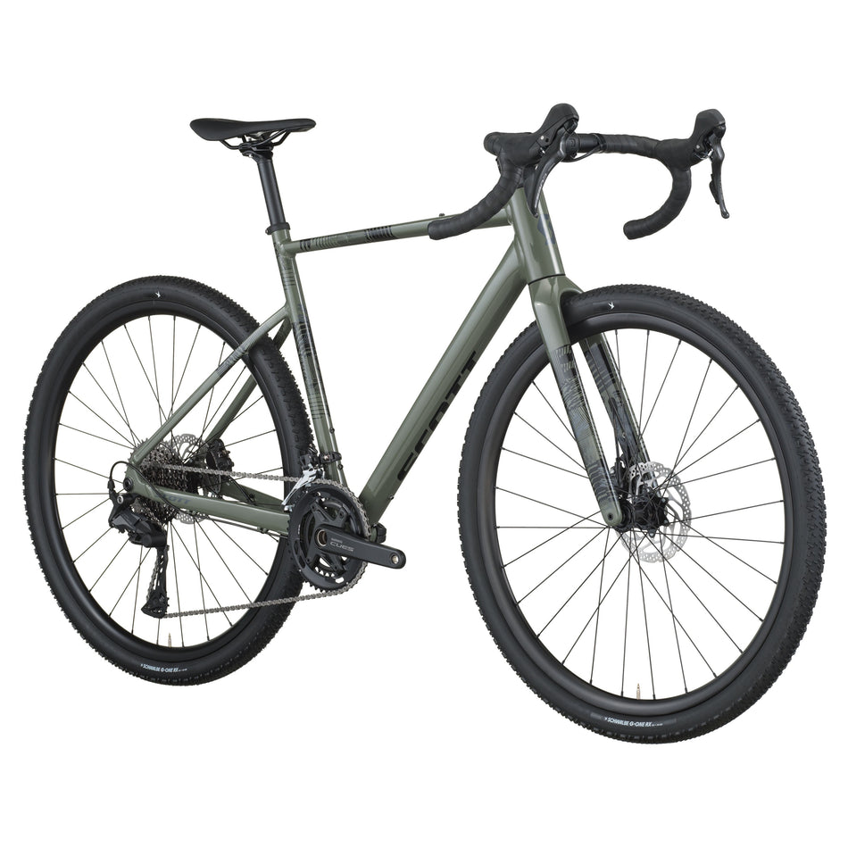 Гравел велосипед Scott Speedster Gravel 20 Wenge Green 2026 — изглед 2