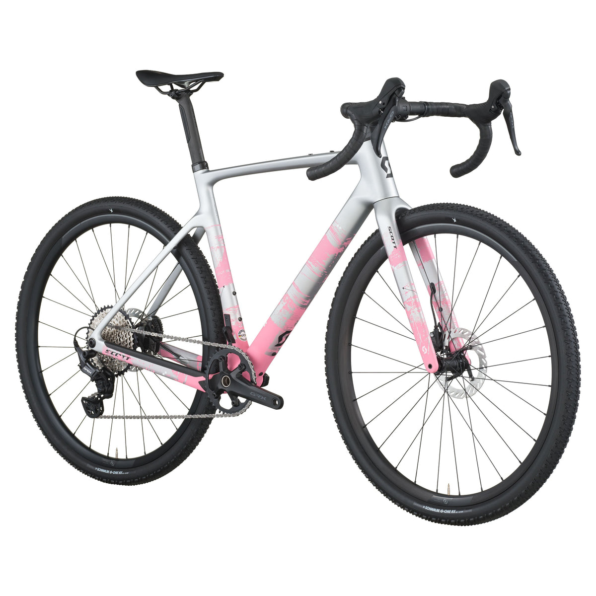 Scott Addict Gravel 30 Carbon Grey 2026 — изглед 2