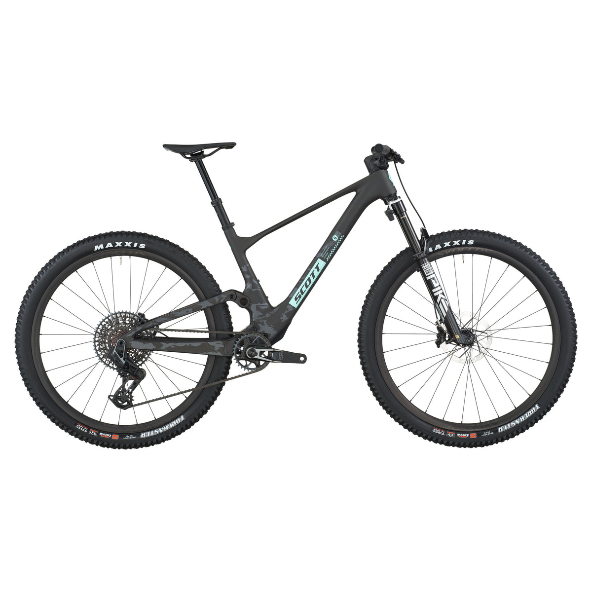Планински велосипед Scott Spark 900 EVO Carbon Black 2026 — цял велосипед / рамков комплект