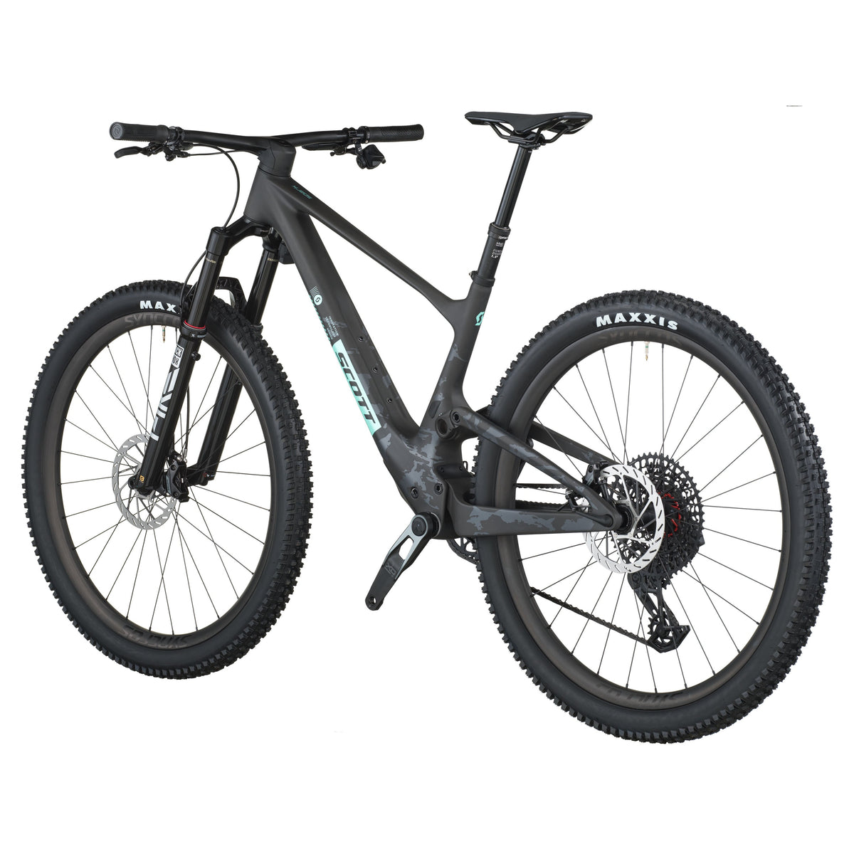 Планински велосипед Scott Spark 900 EVO Carbon Black 2026 — изглед 3