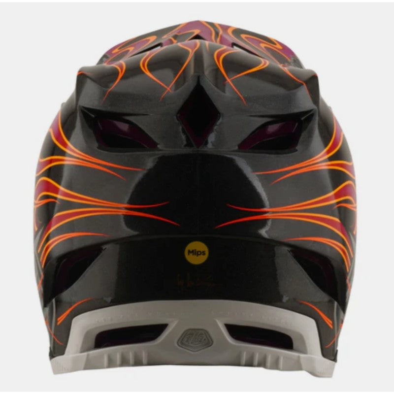 Full-face каска Troy Lee Designs D4 Carbon MIPS — Torched — Carbon / Magenta