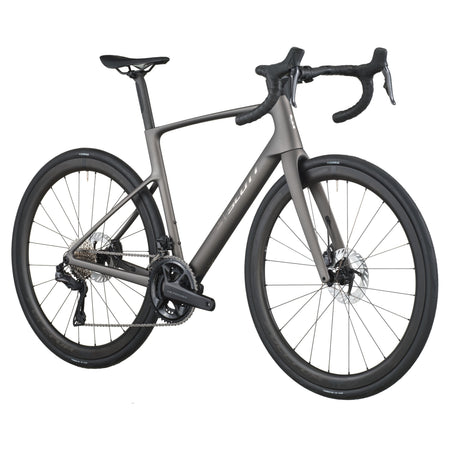 Шосеен велосипед Scott Addict 20 Tungsten Grey 2026 — детайл