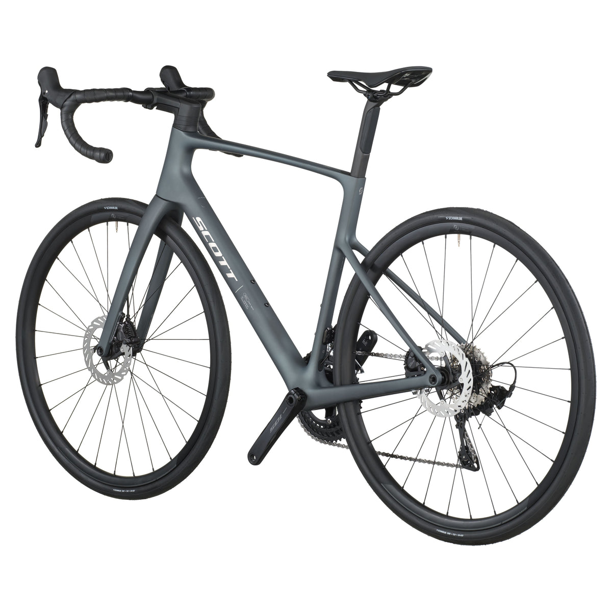 Шосеен велосипед Scott Addict 50 Carbon Grey 2026 — детайл