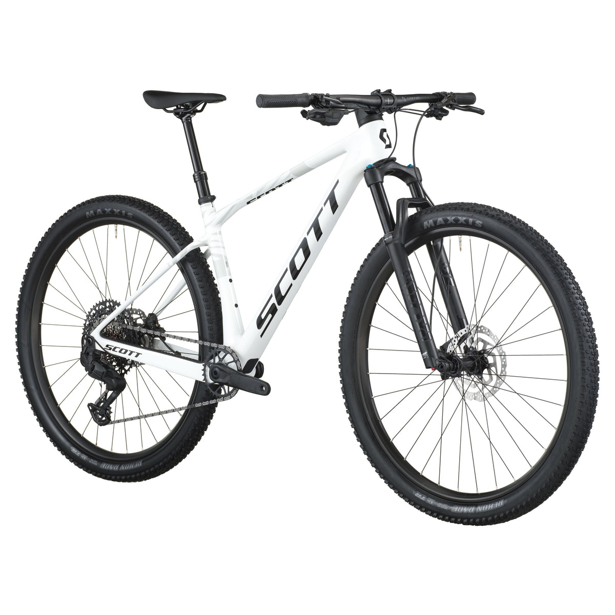 Планински велосипед Scott Scale 910 White 2026 — детайл