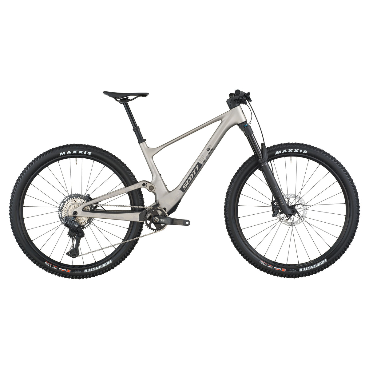Планински велосипед Scott Spark 910 Scratch Grey 2026 — общ изглед