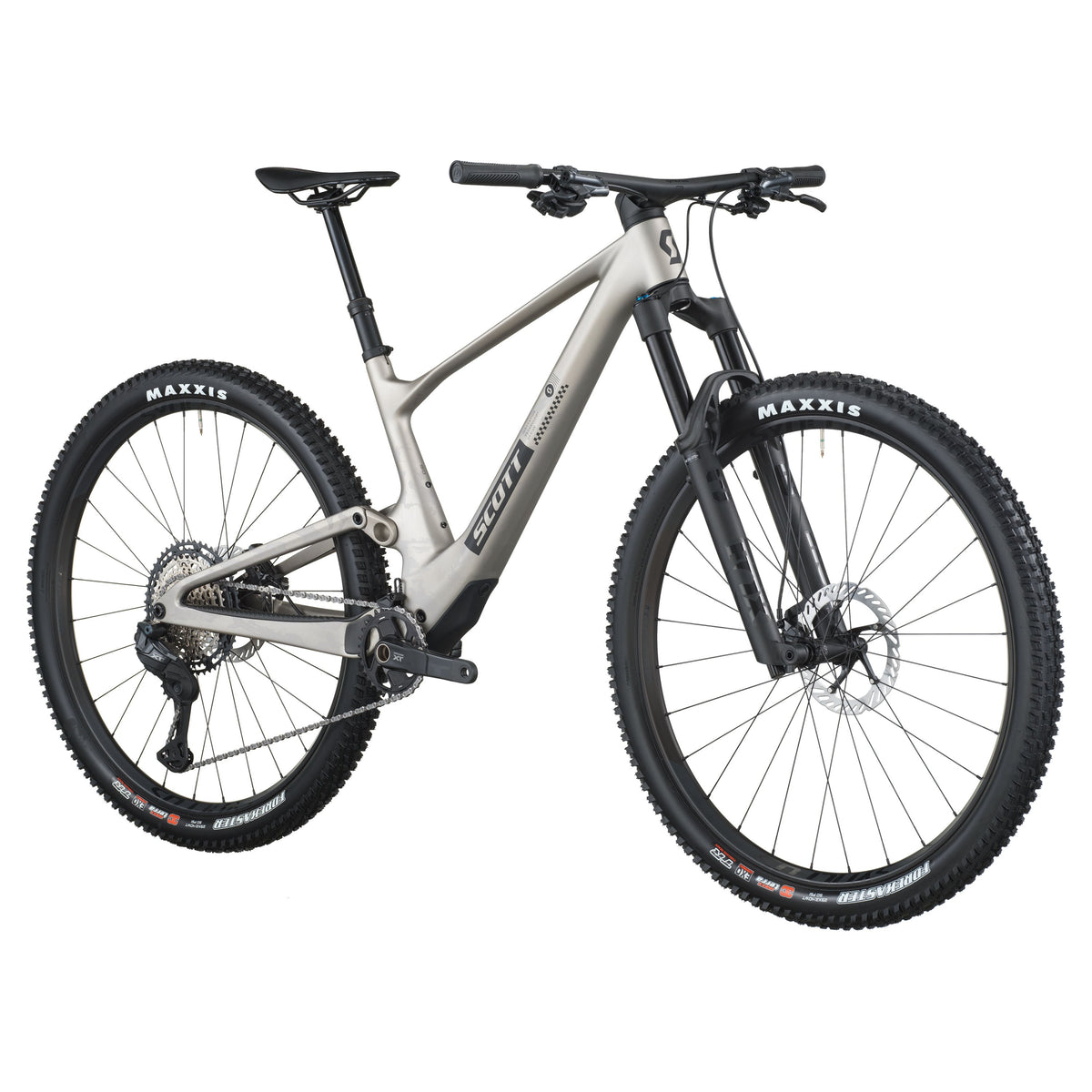 Планински велосипед Scott Spark 910 Scratch Grey 2026 — детайл
