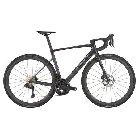 Шосеен велосипед Scott Addict RC 10 Sunbeam Black 2026 — общ изглед