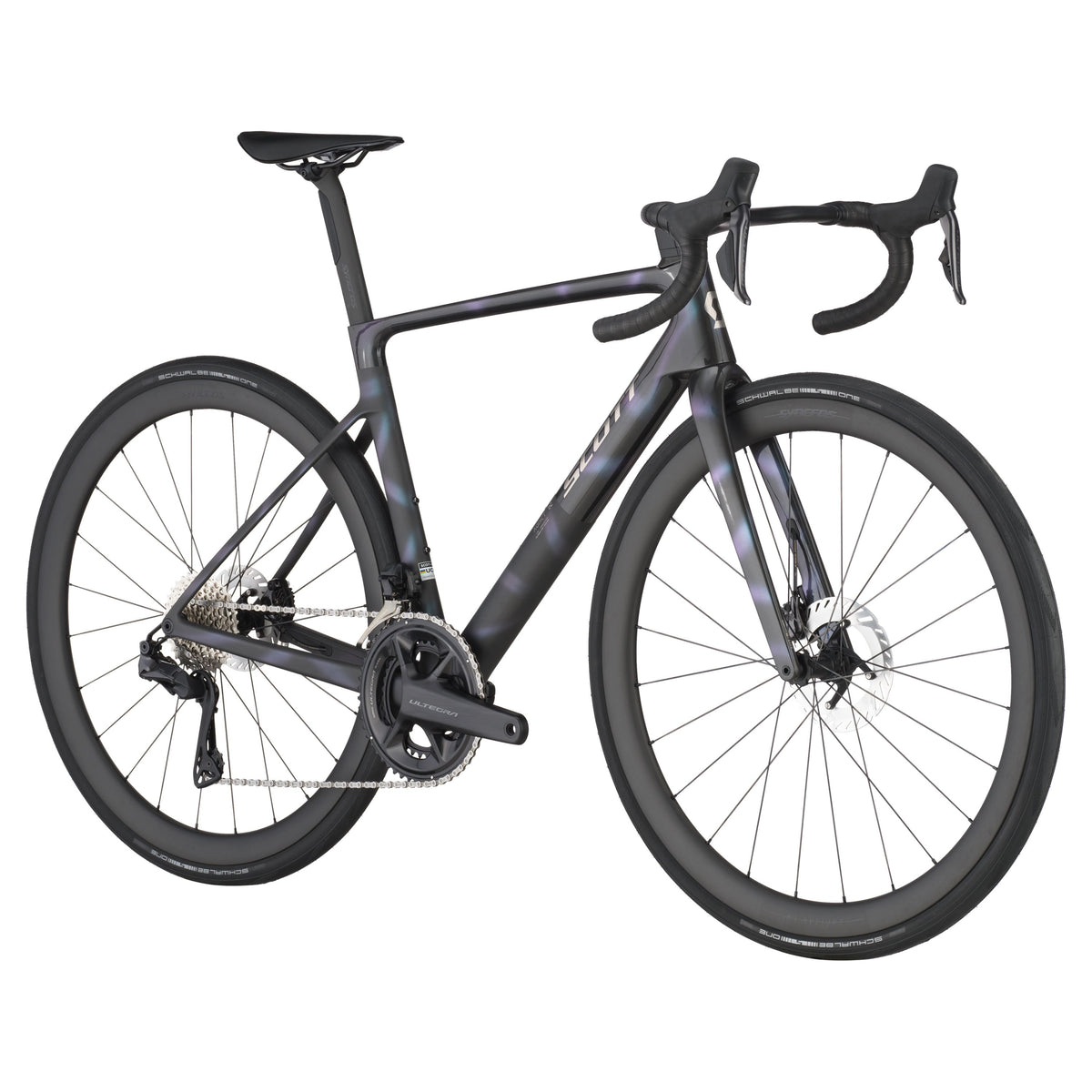 Шосеен велосипед Scott Addict RC 10 Sunbeam Black 2026 — детайл