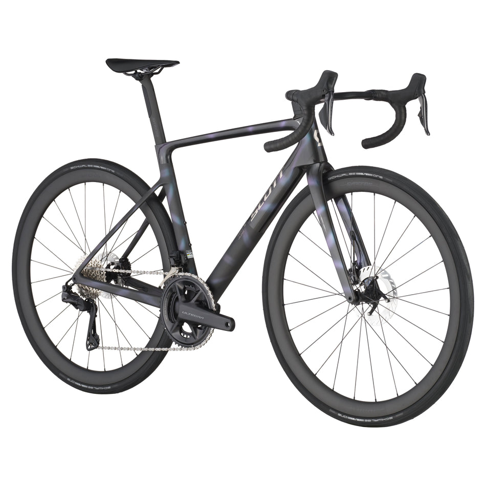 Шосеен велосипед Scott Addict RC 10 Sunbeam Black 2026 — детайл