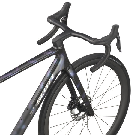 Шосеен велосипед Scott Addict RC 10 Sunbeam Black 2026 — детайл