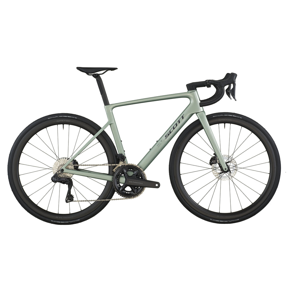 Шосеен велосипед Scott Addict RC 20 Reseda Green 2026 — общ изглед