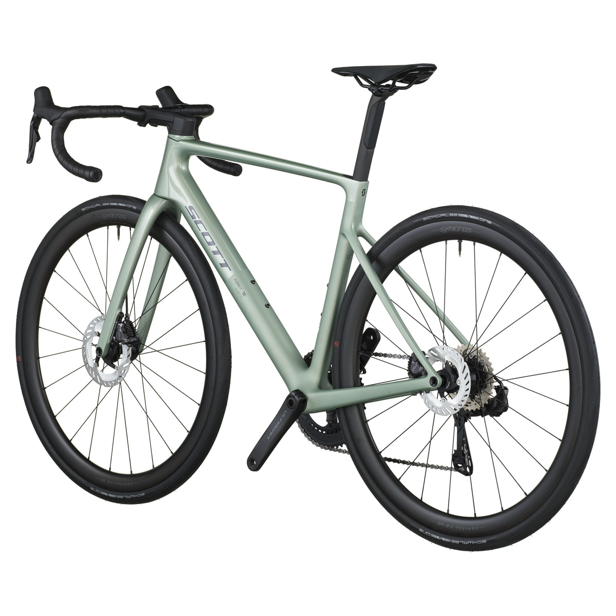 Шосеен велосипед Scott Addict RC 20 Reseda Green 2026 — детайл