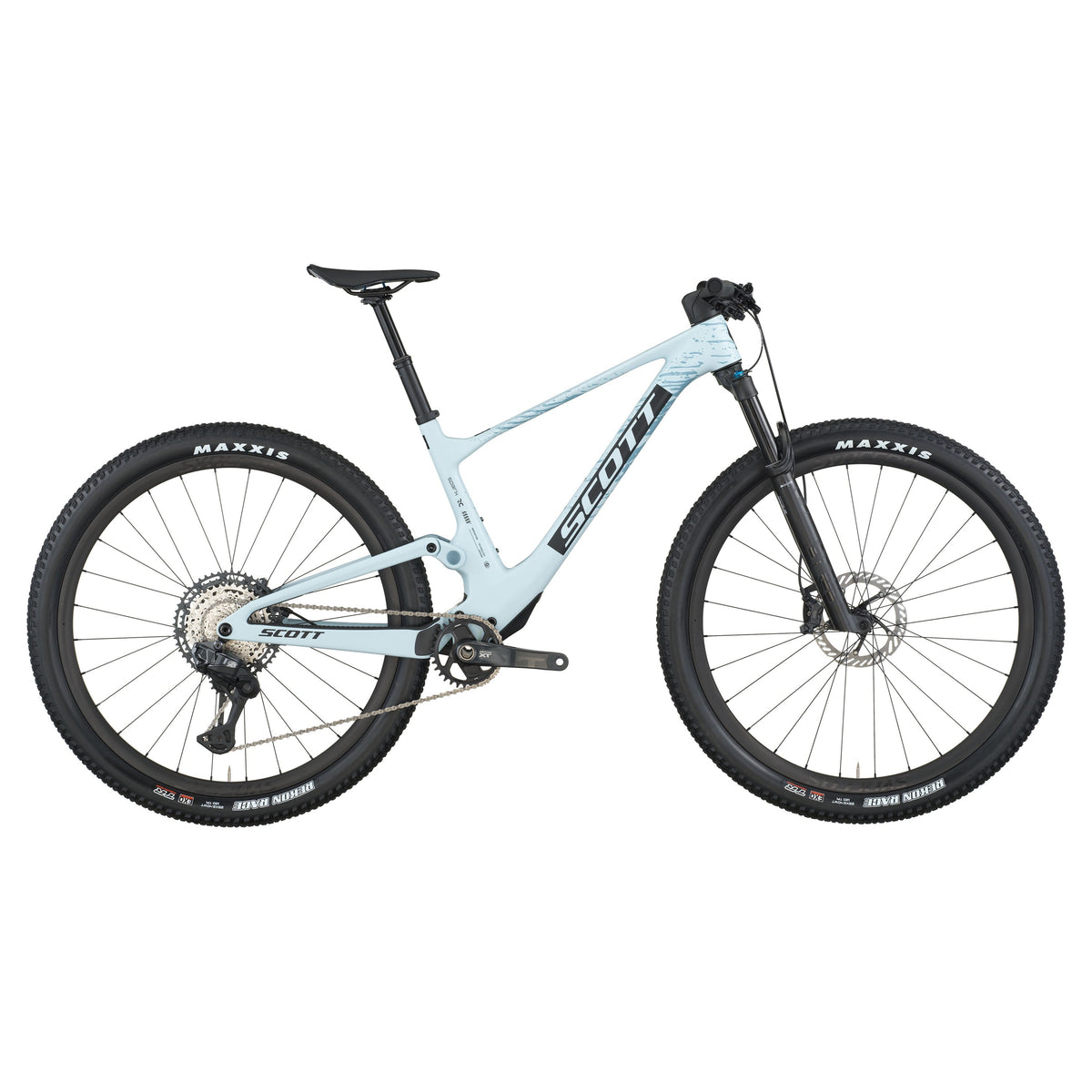 Scott Spark RC Pro Azure White 2026 — цял велосипед, модел 425648